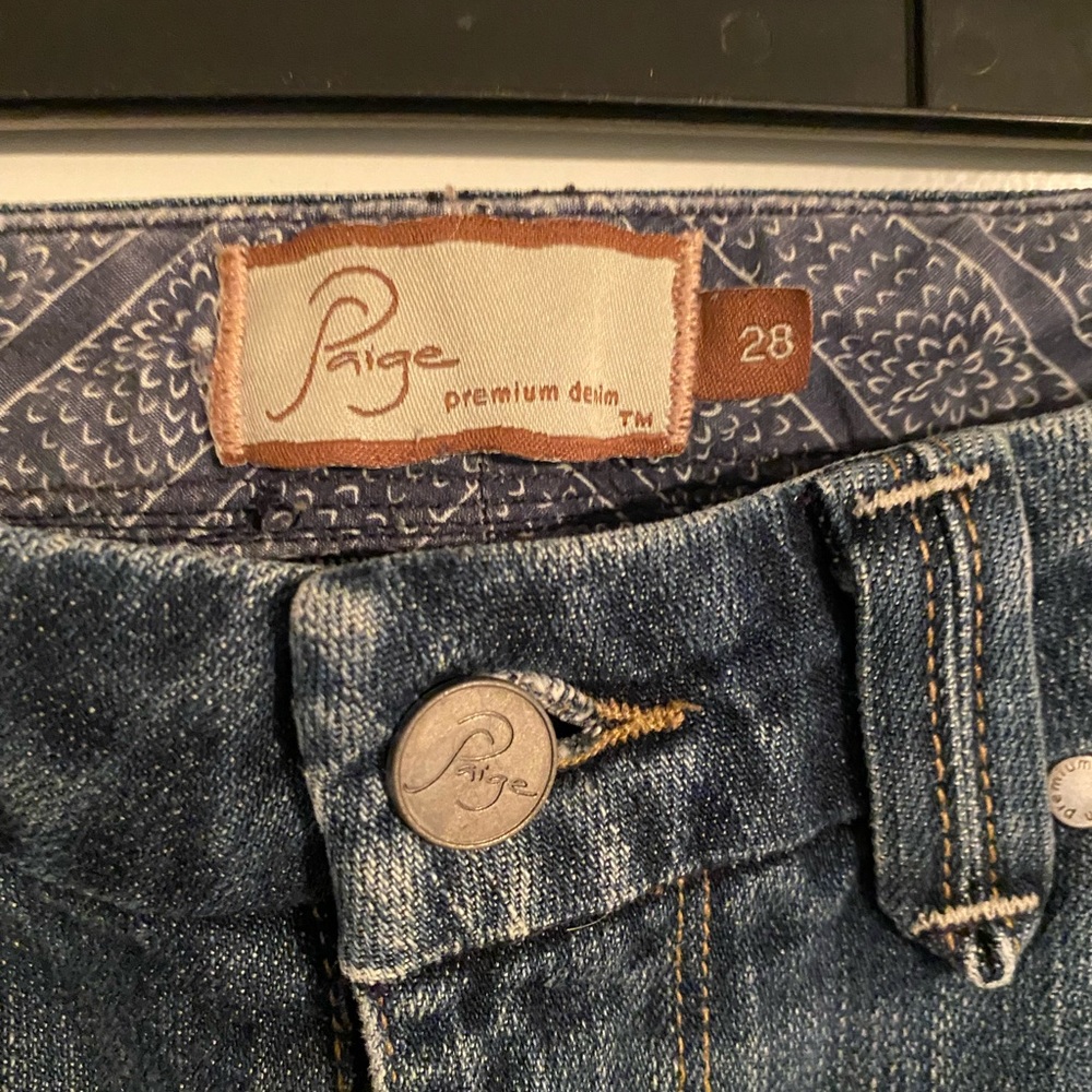 Size 28R Paige jeans